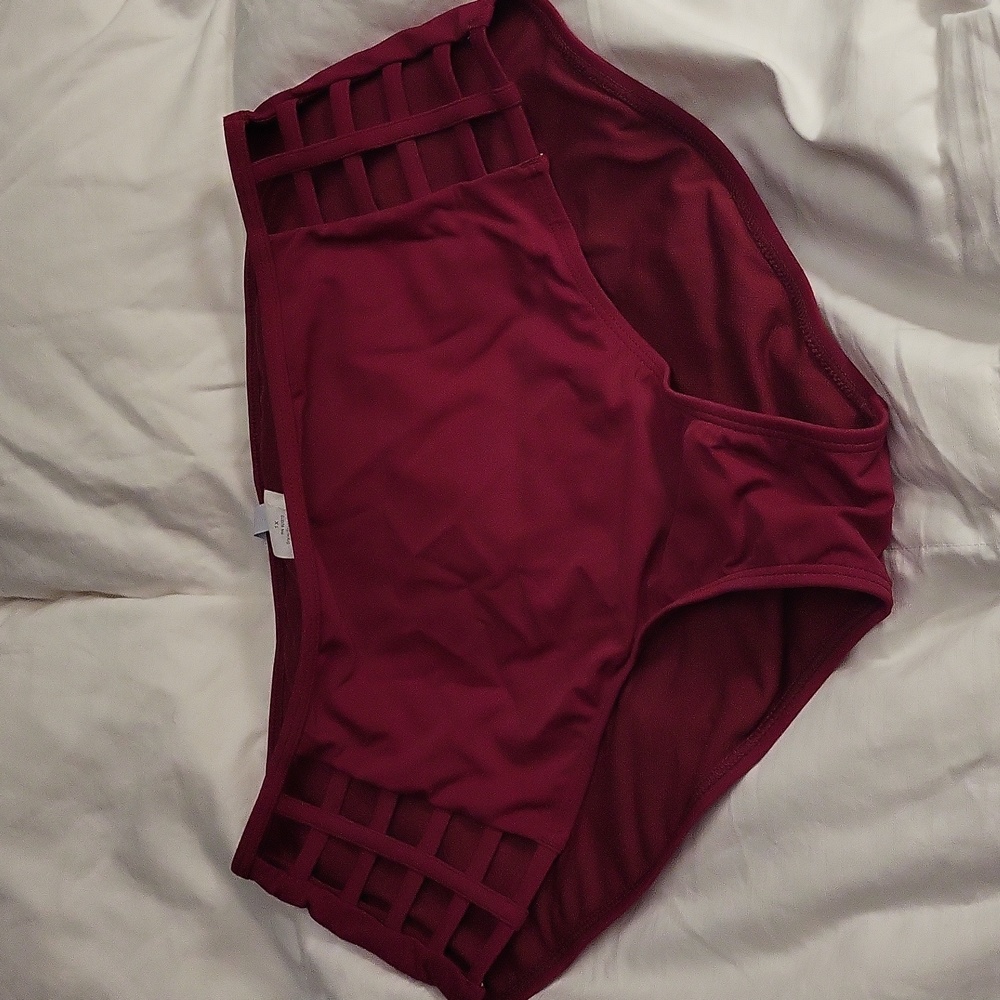 High waisted bathing suit bottom size 1x